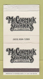 Matchbox - McCormick & Schmick's Tigard OR