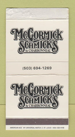 Matchbox - McCormick & Schmick's Tigard OR