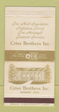Matchbox - Criss Brothers Funeral Home Newark OH WEAR