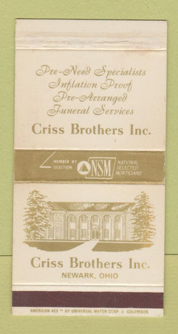 Matchbox - Criss Brothers Funeral Home Newark OH WEAR