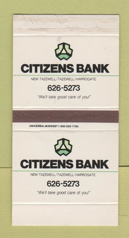 Matchbox - Citizens Bank  New Tazwell Harrogate TN