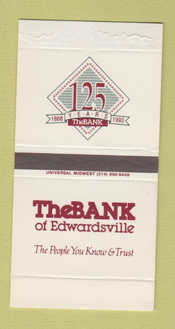 Matchbox - Bank of Edwardsville IL 1993 125th Anniversary