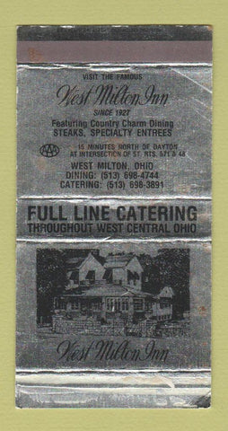 Matchbox - West Milton Inn OH WORN