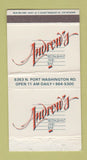 Matchbox - Andrew's Restaurant Bar Glendale? WI? WEAR