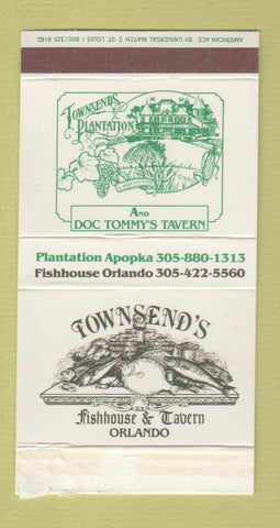 Matchbox - Townsend's Fishhouse Tavern Orlando FL Apopka WEAR