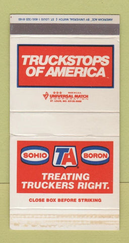 Matchbox - TA Truckstops of America oil gas Sohio Boron