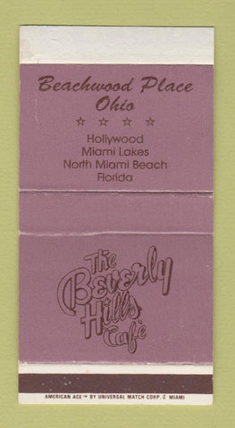 Matchbox - Beverly Hills Cafe Beachwood Place OH Miami Hollywood FL