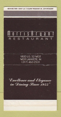 Matchbox - Morris Bryant Restaurant West Lafayette IN