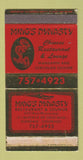 Matchbox - Ming's Dynasty Chinese Restaurant Glendale Colorado