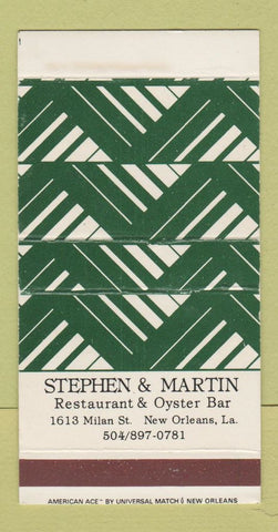 Matchbox - Stephen Martin Restaurant Oyster Bar New Orleans LA