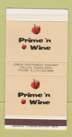 Matchbox - Prime n Wine Dallas TX
