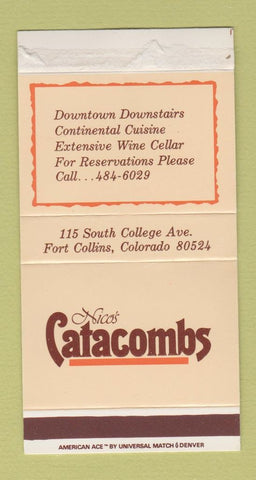 Matchbox - Nico's Catacombs Restaurant Fort Collins Colorado
