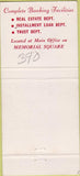 Matchbook Cover - Cahmbersburg Trust Co PA 30 Strike