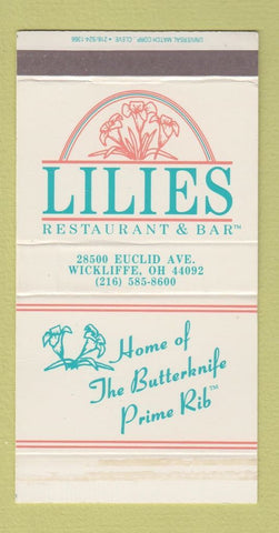 Matchbox - Lilies Restaurant Bar Wickliffe OH
