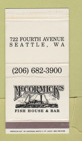 Matchbox - McCormick's Fish House Bar Seattle WA