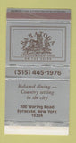 Matchbox - Saratoga Steaks Seafood Syracuse NY WEAR