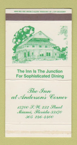 Matchbox - Inn at Anderson's Corner Miami FL