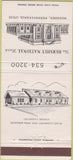 Matchbook Cover - Hershey National Bank PA 30 Strike