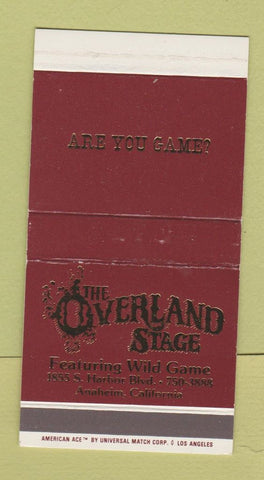 Matchbox - Overland Stage Anaheim CA restaurant