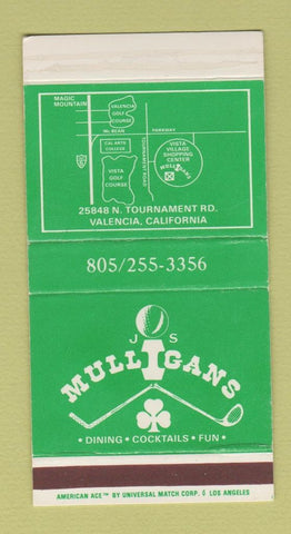 Matchbox - JS Mulligan's Restaurant Valencia CA