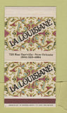 Matchbox - La Louisiane Restaurant New Orleans LA