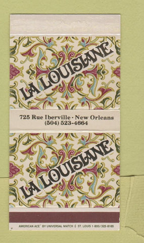 Matchbox - La Louisiane Restaurant New Orleans LA