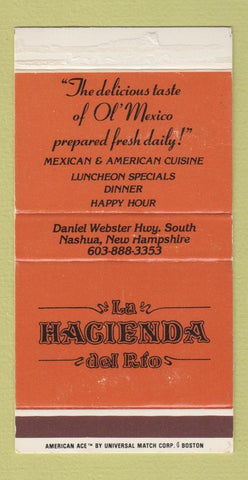 Matchbox - La Hacienda Del Rio Mexican Food Nashua NH