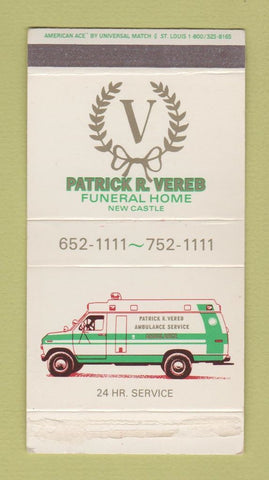 Matchbox - Patrick Vereb Funeral Home New Castle PA
