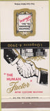 Matchbook Cover - Crompton Richmond Factors textiles New York City 30 Strike