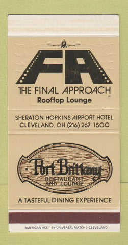 Matchbox - Final Approach Sheraton Hopkins Airport Hotel Cleveland OH