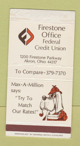 Matchbox - Firestone Office Federal Credit Union Akron OH