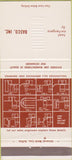 Matchbook Cover - Basco Heat Exchangers Buffalo NY 30 Strike