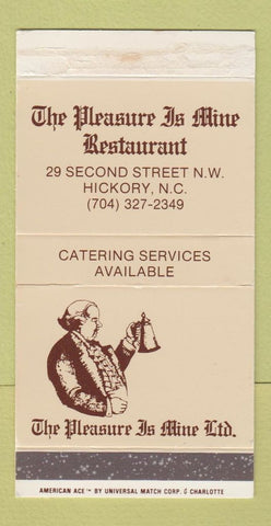 Matchbox - Pleasure Is Mine Restaurant Hickory NC