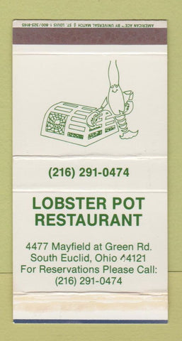 Matchbox - Lobster Pot Restaurant South Euclid OH