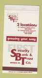 Matchbox - First Security Bank Trust Beatrice NE