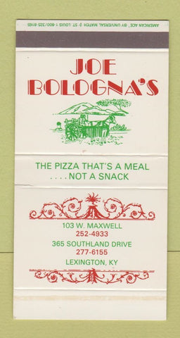 Matchbox - Joe Bologna's Pizza Lexington KY