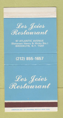 Matchbox - Les Joies Restaurant Brooklyn NY