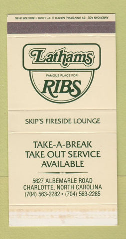 Matchbox - Lathams Ribs Charlotte NC