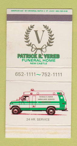 Matchbox - Patrick Vereb Funeral Home New Castle PA