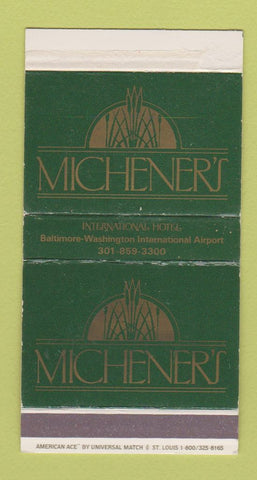 Matchbox - Michener's International Hotel Baltimore MD WEAR