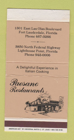 Matchbox - Paesano Restaurants Fort Lauderdale Lighthouse Point FL