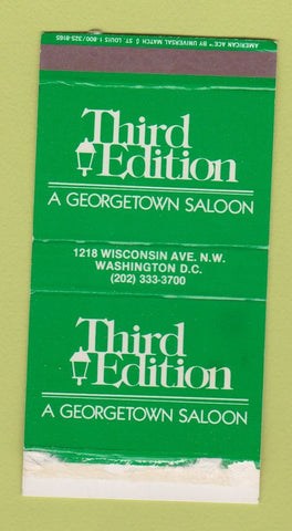 Matchbox - Third Edition Georgetown Saloon Washington DC WEAR