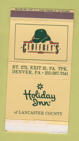 Matchbox - Holiday Inn Denver PA Geoffrey's WEAR