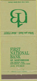Matchbook Cover - First National Bank Northbrook IL 30 Strike