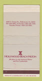 Matchbox - Hollywood Beach Hilton Hotel Hollywood FL WEAR