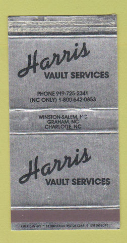 Matchbox - Harris Vault Services Winston Salem Graham Charlotte NC WEAR