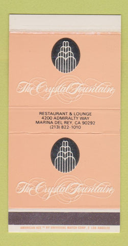 Matchbox - Crystal Fountain Restaurant Marina Del Rey CA