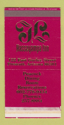 Matchbox - Hassayampa Inn Prescott AZ