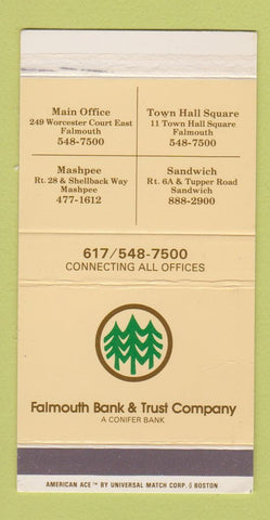 Matchbox - Falmouth Bank and Trust MA Sandwich Mashpee