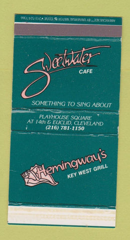 Matchbox - Sweetwater Cafe Cleveland OH Hemingway's Key West Grill
